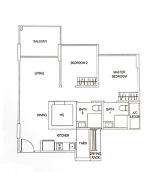 Blk 520A Centrale 8 At Tampines (Tampines), HDB 3 Rooms #206372521